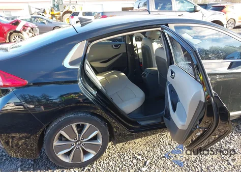 2018 Hyundai Ioniq Hybrid Limited from USA, damaged, VIN KMHC05LC8JU071808